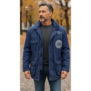 90s Vintage Dallas Cowboys Mirage First String Stadium Coat NFL Patches Football